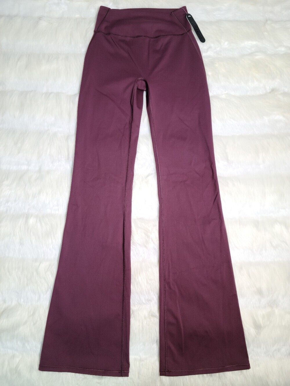Nike SKIMS Matte Slim Flare Legging Currant Women XS NEW